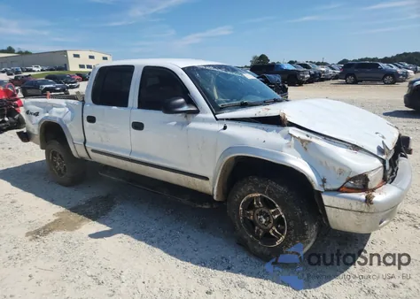 2003 Dodge Dakota Quad Slt из США, поврежденный, VIN 1D7HG48N53S369358